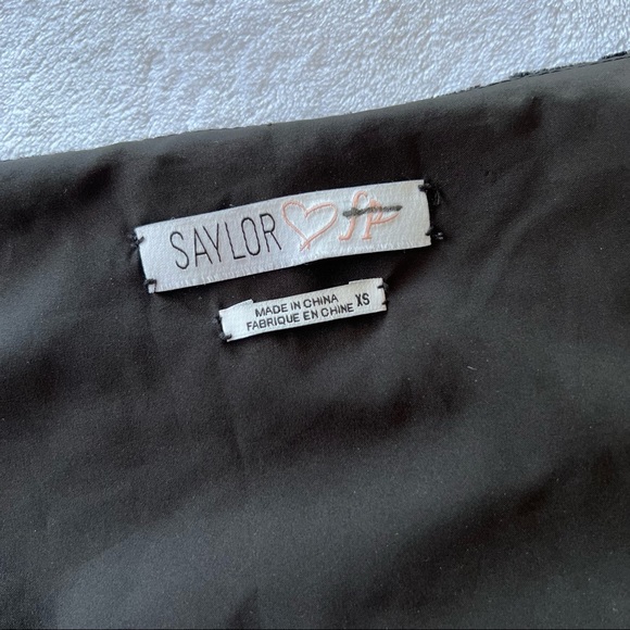 Saylor x Free People Noah Velvet Mini Dress - Picture 5 of 10